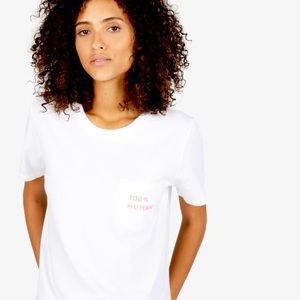 Everlane 100% Human Cotton Box-Cut Tee